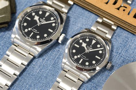 tudor black bay 41 vs 36|tudor black bay 41 thickness.